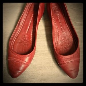 Frye Alicia Leather Ballet Flats
